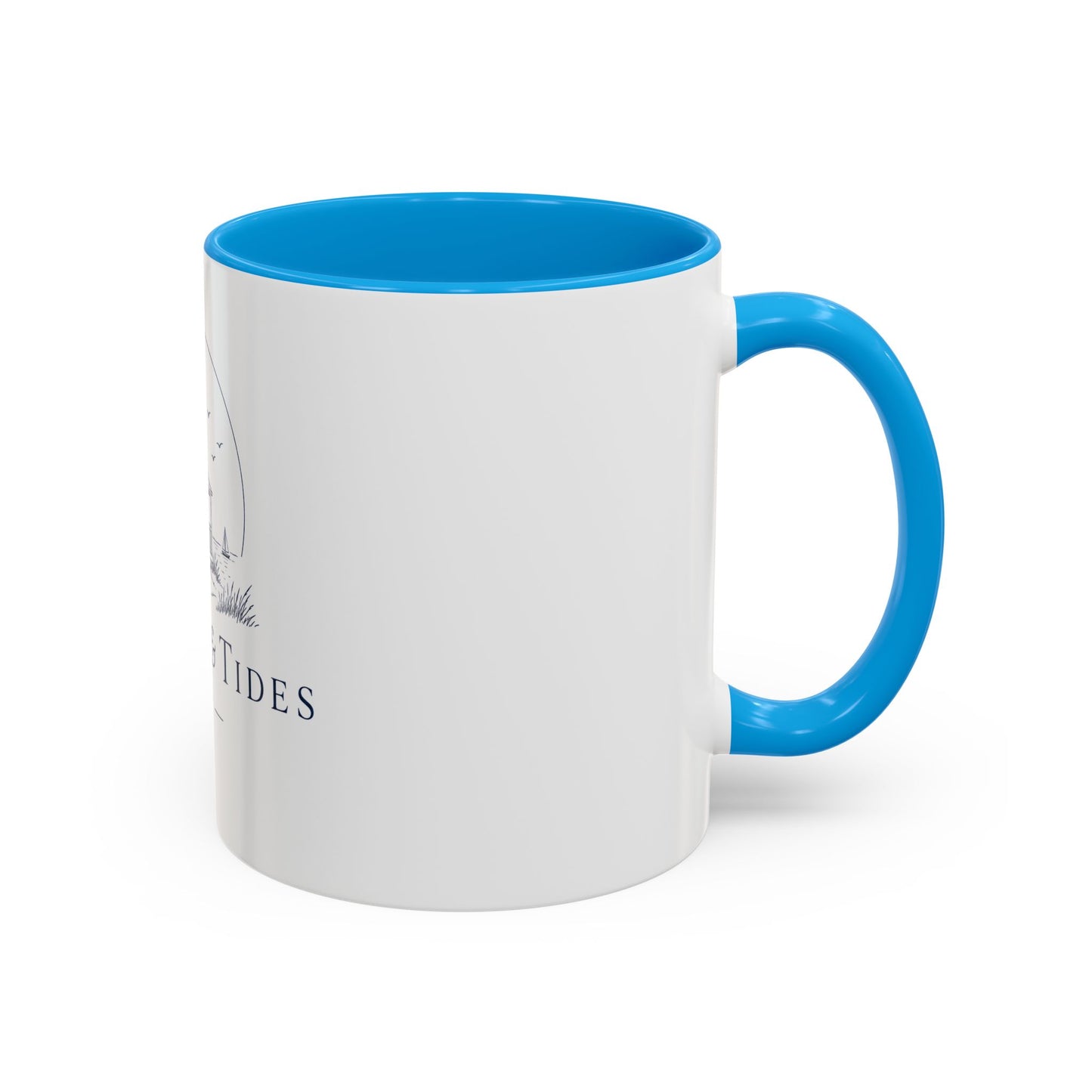 Hearth & Tides Ceramic Mug — Coastal Cottage Coffee Cup (11oz/15oz)