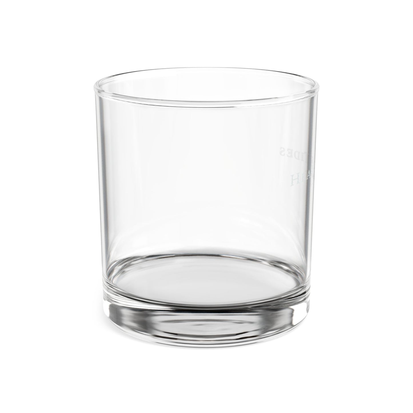 Engraved 10oz Rocks Glass — Personalized Whiskey Old Fashioned Glass