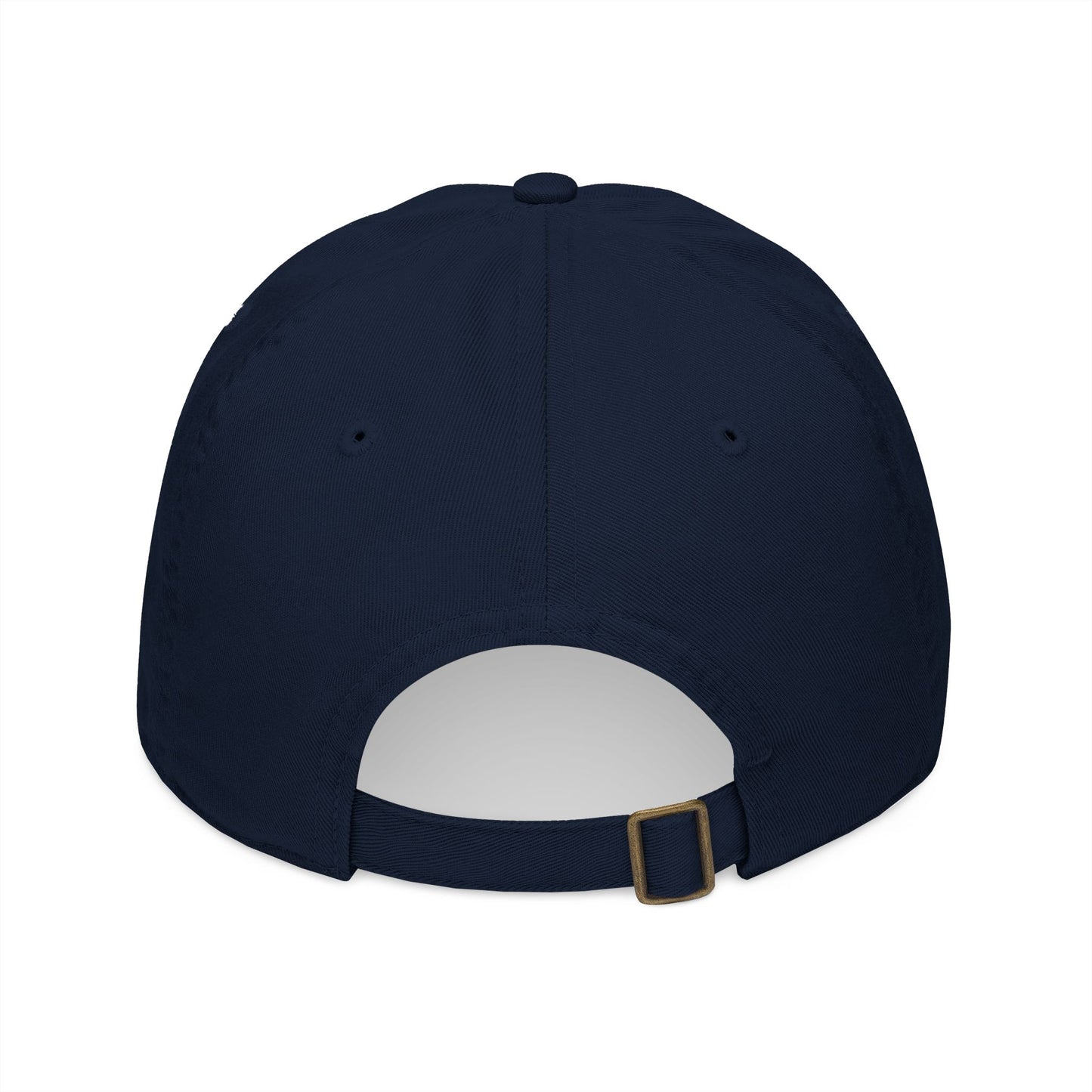 Embroidered ‘Hearth & Tides’ Organic Baseball Cap — Minimal Coastal Cotton Hat