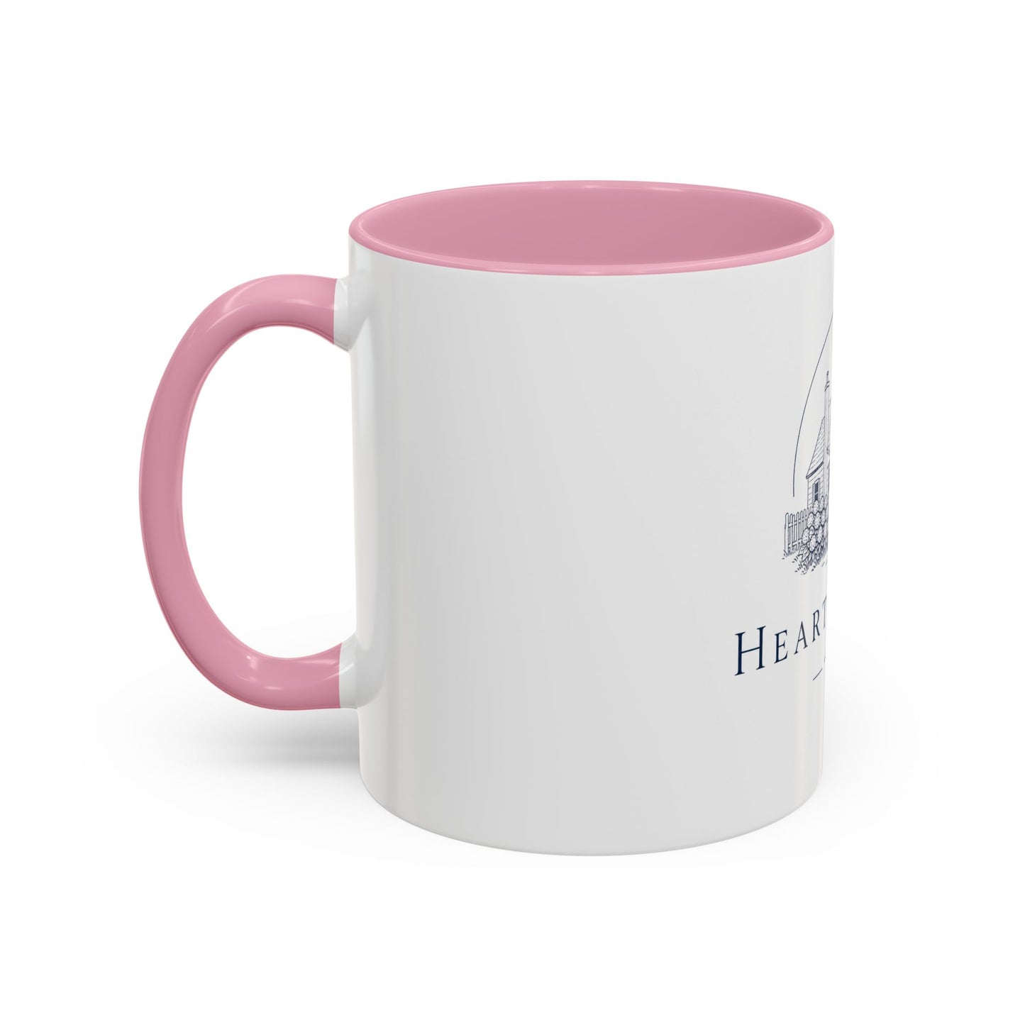 Hearth & Tides Ceramic Mug — Coastal Cottage Coffee Cup (11oz/15oz)