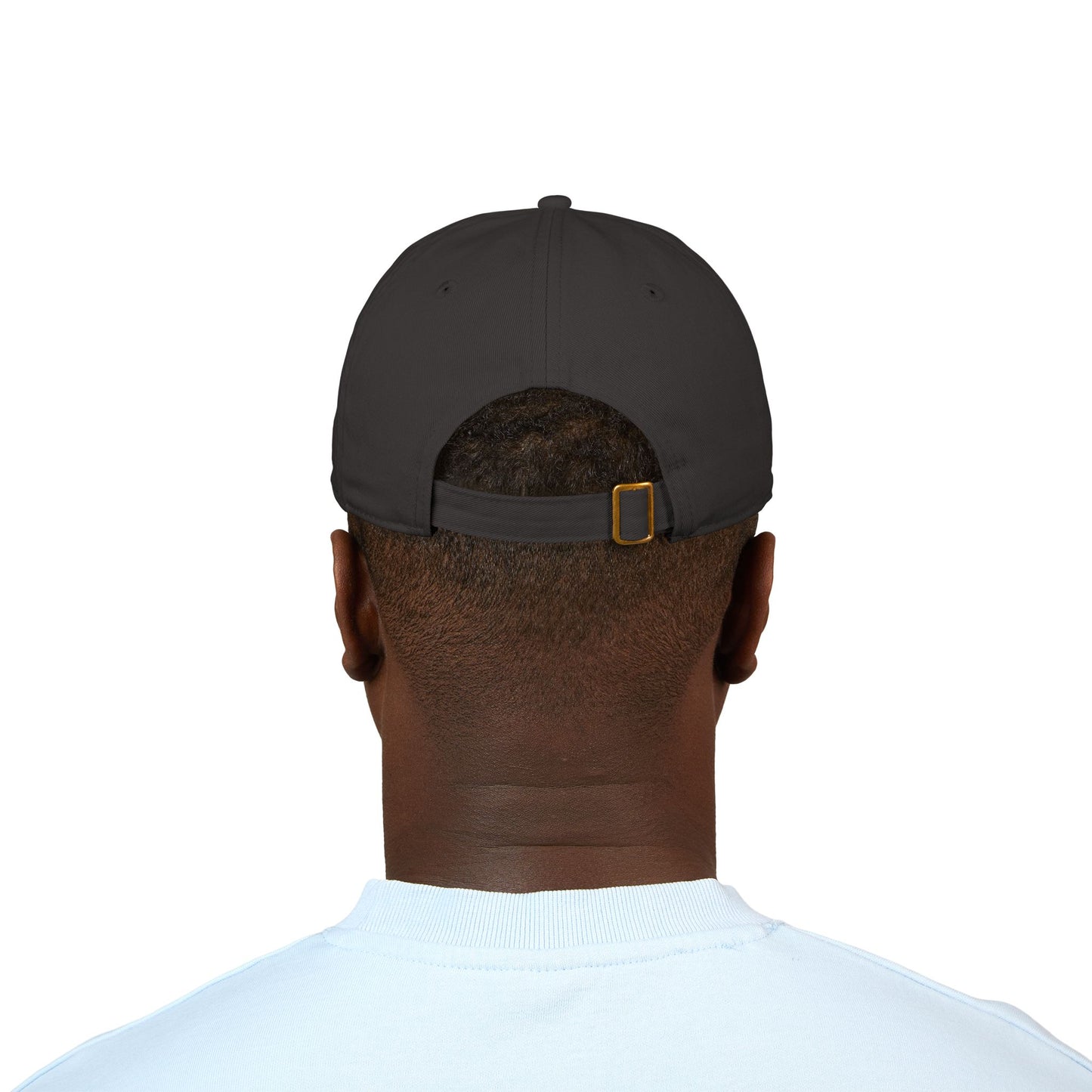 Embroidered ‘Hearth & Tides’ Organic Baseball Cap — Minimal Coastal Cotton Hat