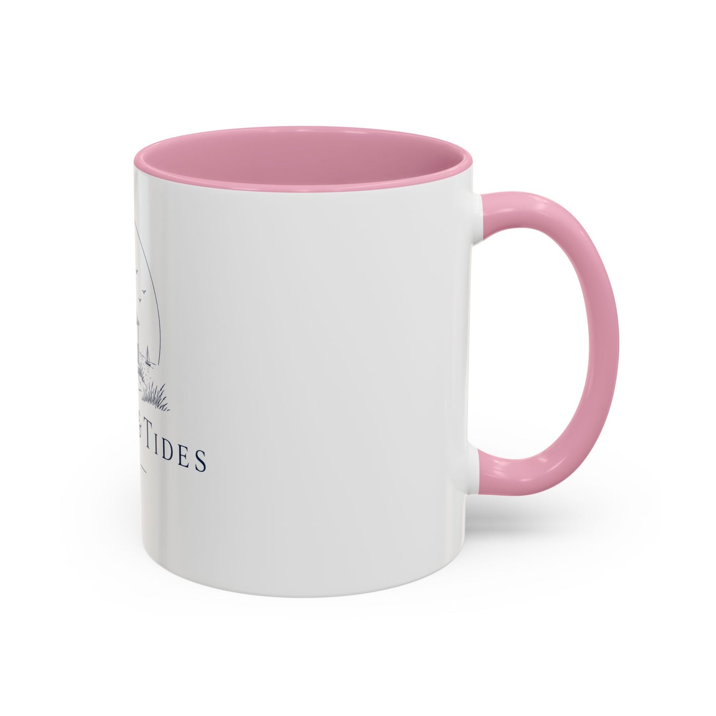 Hearth & Tides Ceramic Mug — Coastal Cottage Coffee Cup (11oz/15oz)