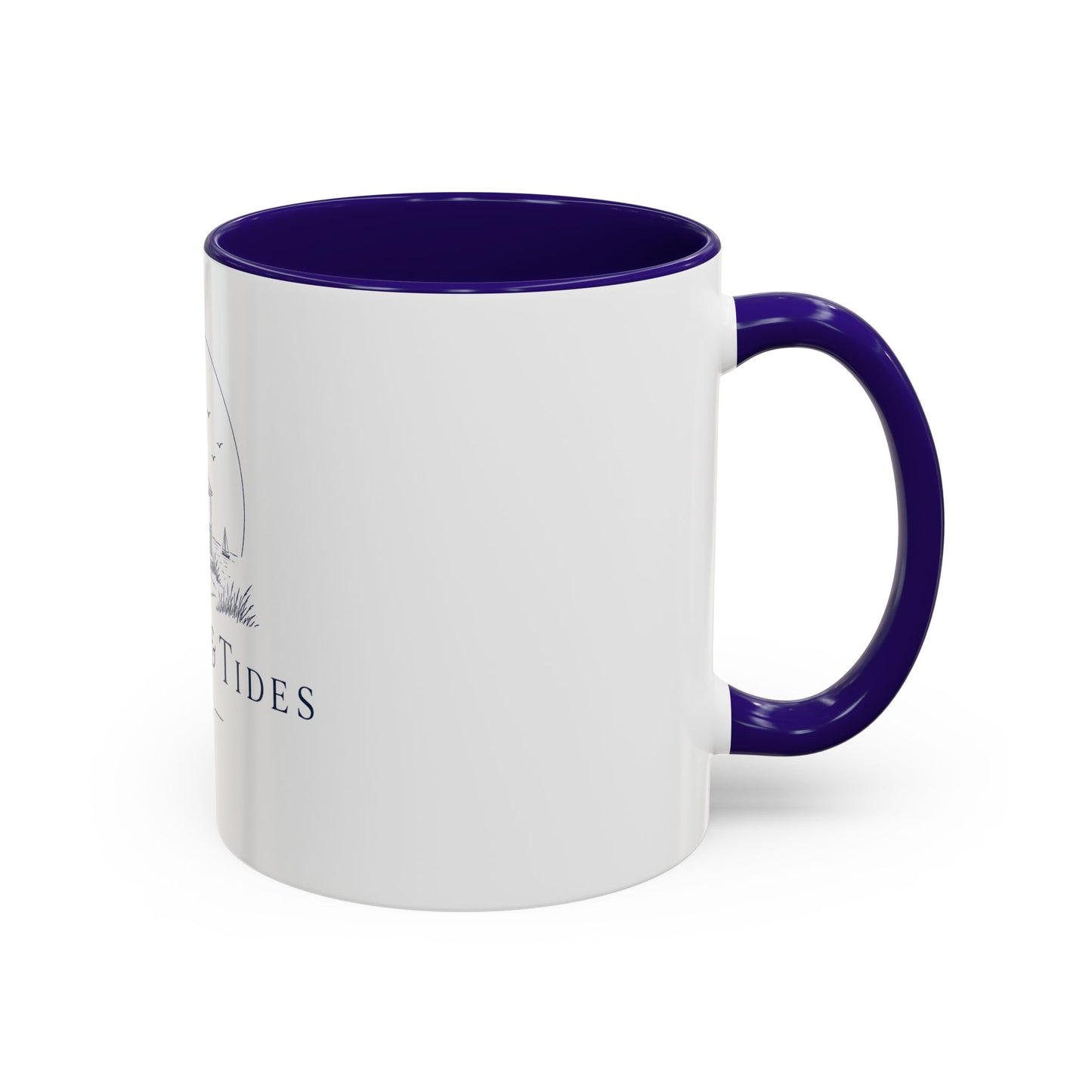 Hearth & Tides Ceramic Mug — Coastal Cottage Coffee Cup (11oz/15oz)