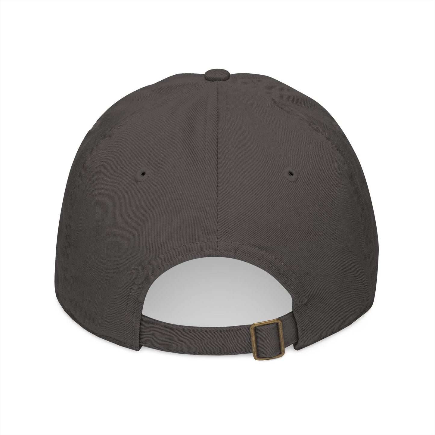 Embroidered ‘Hearth & Tides’ Organic Baseball Cap — Minimal Coastal Cotton Hat