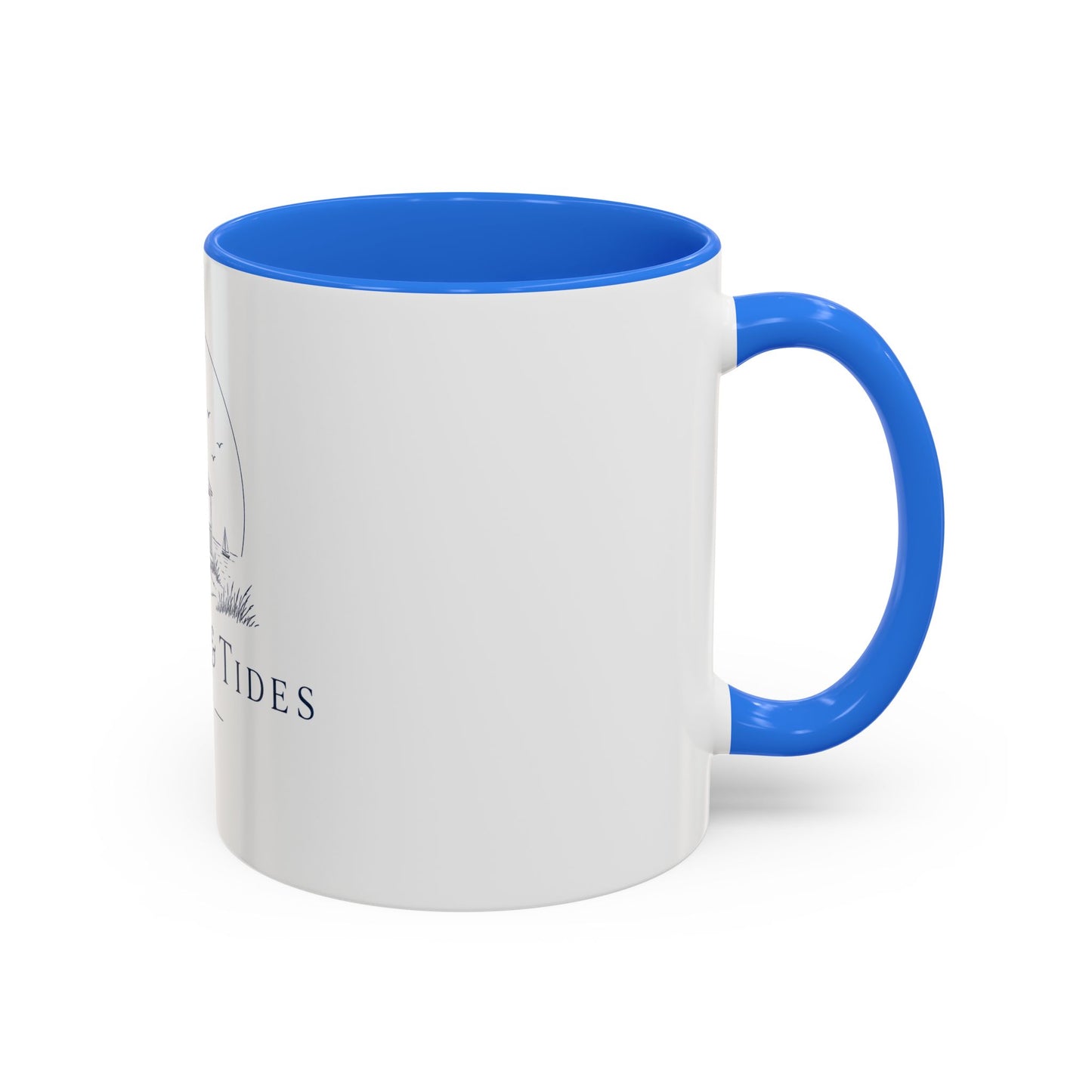 Hearth & Tides Ceramic Mug — Coastal Cottage Coffee Cup (11oz/15oz)