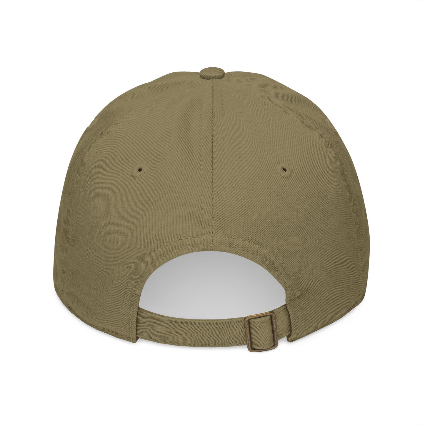 Embroidered ‘Hearth & Tides’ Organic Baseball Cap — Minimal Coastal Cotton Hat